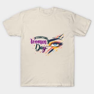 Celebrating Women's Strength international women's day 2024 T-Shirt